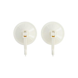 ORYX Colgador con Ventosa Accionable 54 mm (Blister 2 Unidades)