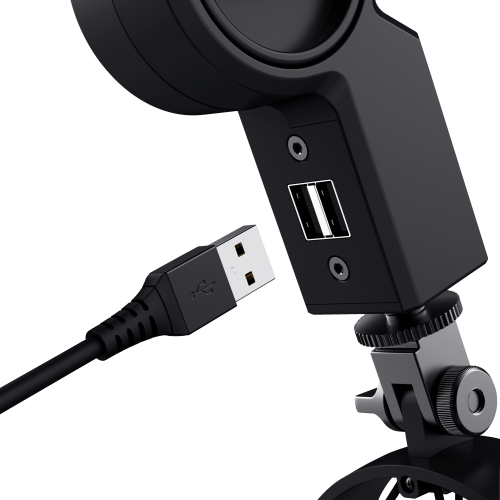 Trust Gaming GXT 255+ Onyx Micrófono profesional con brazo USB 2.0