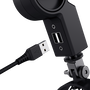 Trust Gaming GXT 255+ Onyx Micrófono profesional con brazo USB 2.0