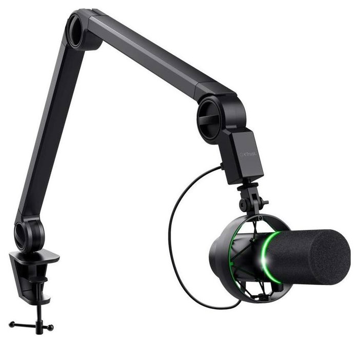 Trust GXT 255+ Onyx Micrófono para PC con Brazo Negro Trust GXT 255+ Onyx Micrófono para PC con Brazo Negro