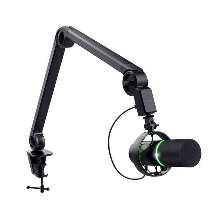 Trust GXT 255+ Onyx Micrófono para PC con Brazo Negro Trust GXT 255+ Onyx Micrófono para PC con Brazo Negro