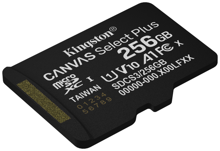 Kingston MicroSDXC Canvas Select Plus 256 GB