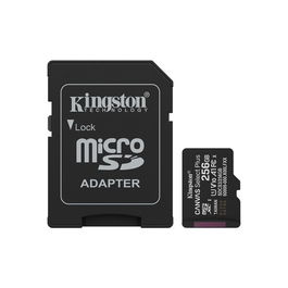 Kingston SDCS3/256GB MicroSDXC Canvas Select Plus 256GB Clase 10 UHS-I A1 150MB/s + Adaptador