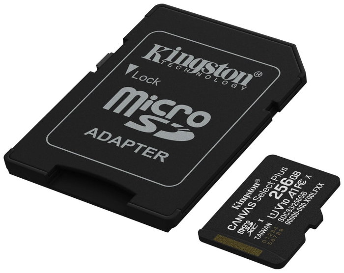 Kingston MicroSDXC Canvas Select Plus 256 GB