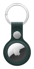 Apple Llavero FineWoven para AirTag con Anilla de Acero Inoxidable, Color Verde Oscuro - AirTag No Incluido - MA7J4ZM/A