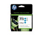 HP 711 Cartuchos de Tinta Cian, Pack de 3 (29 ml)