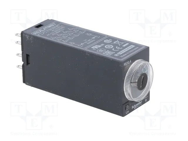 SCHNEIDER ELECTRIC Zelio Time REXL4TMB7 Relé de tiempo 24VAC 4PDT