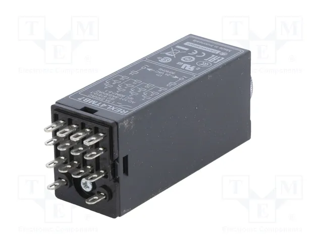 SCHNEIDER ELECTRIC Zelio Time REXL4TMB7 Relé de tiempo 24VAC 4PDT