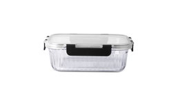 DKD Home Decor Recipiente de Borosilicato y PP 1L