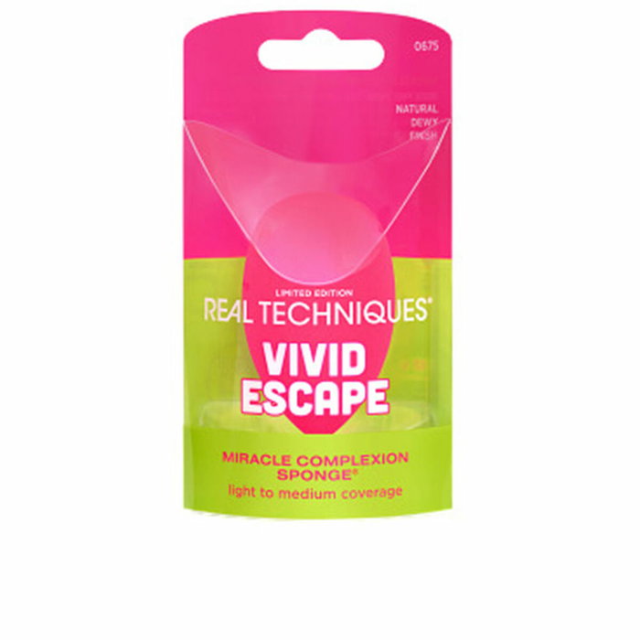 Real Techniques Esponja Miracle Complexion Vivid Escape Real Techniques Esponja Miracle Complexion Vivid Escape