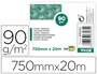 Liderpapel Papel Vegetal en Rollo 750mm x 20m 90gr