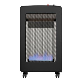 Fulmo Estufa de gas plegable de interior con llama azul