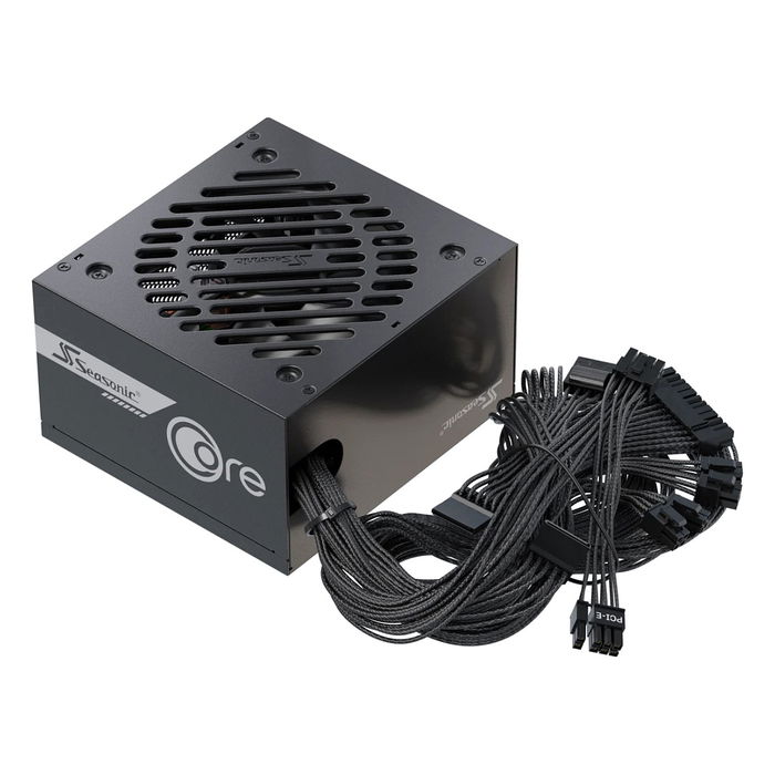Seasonic Core GC-650 Fuente de Alimentación ATX 3.1 650W 80 Plus Gold certificación (24-pin ATX, 12 cm ventilador)