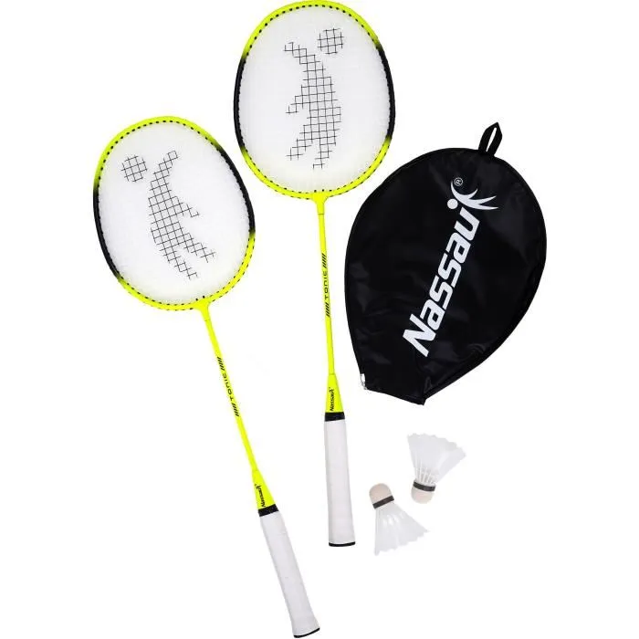Nassau Conjunto de Bádminton para 2 Jugadores
