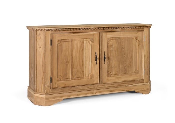 GINER Y COLOMER Aparador de madera de teca con 2 puertas y 2 baldas GINER Y COLOMER Aparador de madera de teca con 2 puertas y 2 baldas