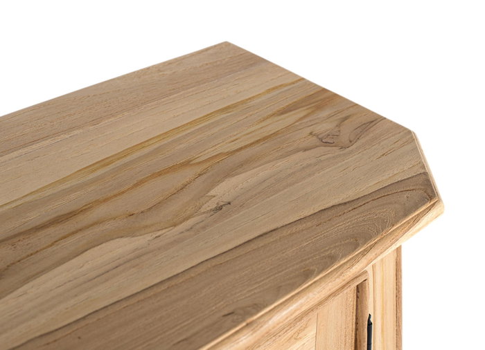 GINER Y COLOMER Aparador de madera de teca con 2 puertas y 2 baldas GINER Y COLOMER Aparador de madera de teca con 2 puertas y 2 baldas