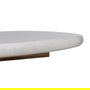 Tablero Mesa Redondo Blanco Mármol Salón 70 X 70 X 1,80 cm