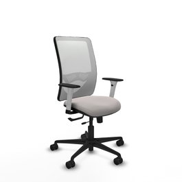 PIQUERAS Y CRESPO Silla de oficina Zulema Blanca con Mecanismo Sincro/Traslack