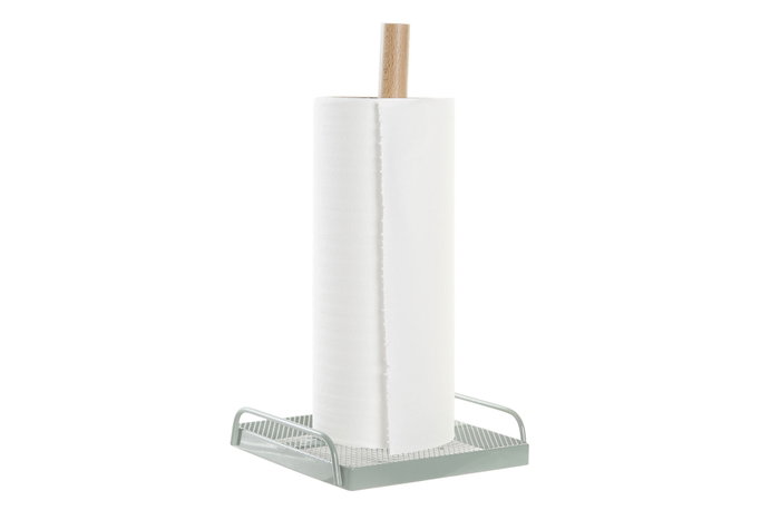 DKD Home Decor Portarrollos Metal y Pino 16x15x29,5 Surtido de 2