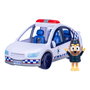 Moose Coche de Policía Bluey 19202 con Luces y Sonidos, Figura Incluida, Juguete para Niños +3 Años