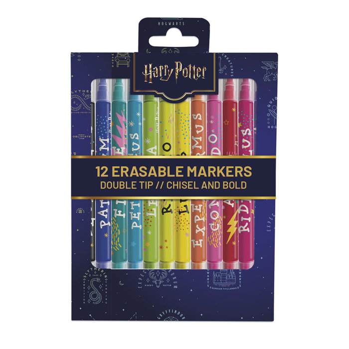 ERIK Set de 12 rotuladores borrables Hechizos Harry Potter