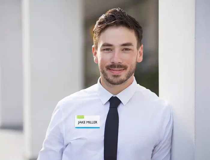 Q-connect Identificador KF14137 con Clip Magnético, Apertura Superior, 40x75 mm