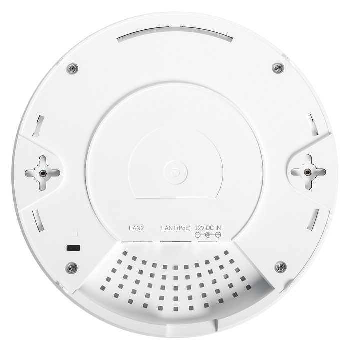 LANCOM Systems LW-500 Access Point Dual-Band 802.11ac Wave 2, WiFi hasta 867 Mbps, 2 Puertos Gigabit, PoE, para Montaje en Pared/Techo (Paquete de 10 Unidades)