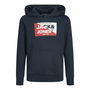 Sudadera con Capucha Hombre Jack & Jones Jjnolan Negro 1000 ml