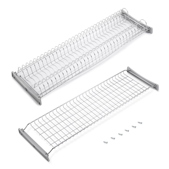 Emuca Escurreplatos Suprastar para Módulo 900 mm, Cromado Emuca Escurreplatos Suprastar para Módulo 900 mm, Cromado
