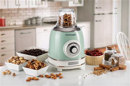 Ariete 583/04 Batidora de Vaso Vintage con Vaso de Vidrio, 4 Velocidades, Color Verde Ariete 583/04 Batidora de Vaso Vintage con Vaso de Vidrio, 4 Velocidades, Color Verde