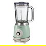 Ariete 583/04 Batidora de Vaso Vintage con Vaso de Vidrio, 4 Velocidades, Color Verde