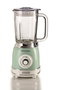 Ariete 583/04 Batidora de Vaso Vintage con Vaso de Vidrio, 4 Velocidades, Color Verde