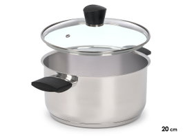 Kinvara Cacerola 20cm Metal y Negro