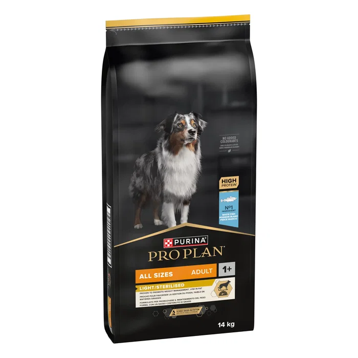 Purina Pro Plan All Size Adult Light Sterilised Pescado Alimento para Perros - 14 kg Purina Pro Plan All Size Adult Light Sterilised Pescado Alimento para Perros - 14 kg