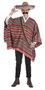 Creaciones Llopis Disfraz Adulto Mexicano Talla L con Poncho, Bigote y Sombrero