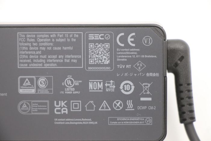 Lenovo Adaptador de Corriente USB-C 65W con Smart Voltage para Portátiles Lenovo, Carga Rápida Ultraportátil Lenovo Adaptador de Corriente USB-C 65W con Smart Voltage para Portátiles Lenovo, Carga Rápida Ultraportátil