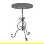 Mesita Gris Metal 45,50 X 45,50 X 73,50 cm