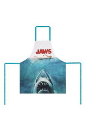 Sd toys Delantal Tiburón Jaws Poster Original Cine Culto Poliéster Talla Única Para Adultos Packaging Cartón