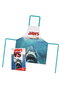 Sd toys Delantal Tiburón Jaws Poster Original Cine Culto Poliéster Talla Única Para Adultos Packaging Cartón