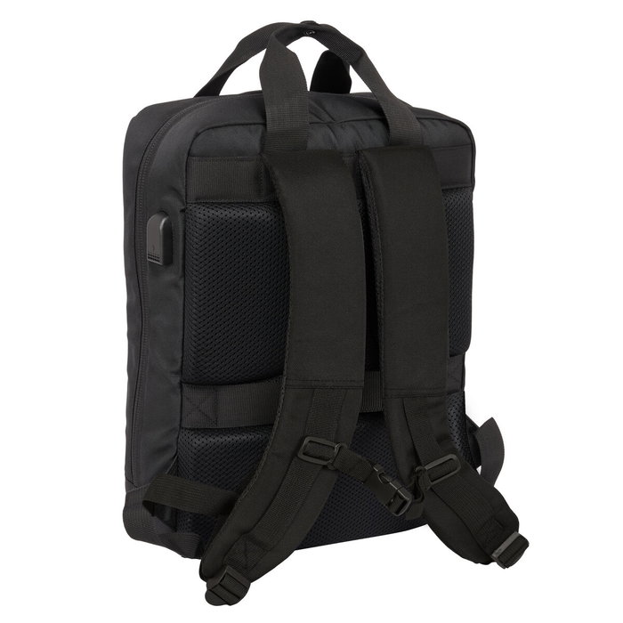 Safta Mochila Premium Real Madrid para Portátil 13,3'' con USB Safta Mochila Premium Real Madrid para Portátil 13,3'' con USB