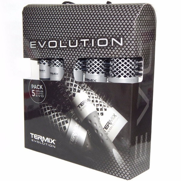 Termix Maletín 5 Cepillos Evolution Plus Pack Ø17 Ø23 Ø28 Ø32 Ø43 para Cabello Grueso Termix Maletín 5 Cepillos Evolution Plus Pack Ø17 Ø23 Ø28 Ø32 Ø43 para Cabello Grueso