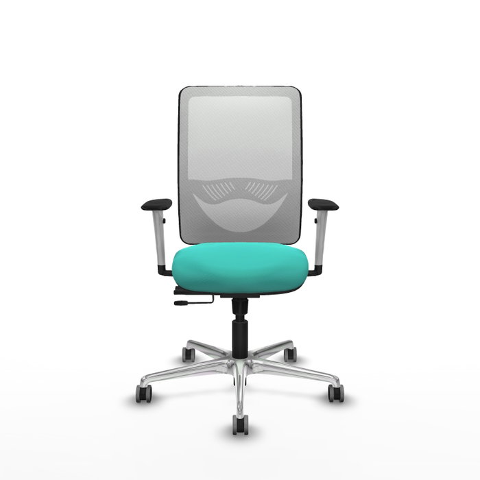 PIQUERAS Y CRESPO Silla de oficina Zulema Turquesa y Blanco PIQUERAS Y CRESPO Silla de oficina Zulema Turquesa y Blanco