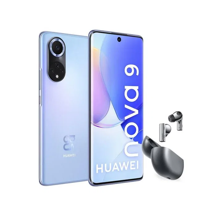 Huawei Nova 9 Smartphone 4G - 8 GB RAM + 128 GB, Pantalla OLED 6.57" FHD+ 120 Hz, Procesador Snapdragon 778G 4G, Cámara Cuádruple, Android, Dual SIM