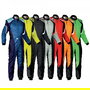 Omp OMPKA0-1727-A01-073-58 Traje de Karting Ks-3 My2019 Negro-Rojo Talla 58 - Confortable, Resistente, 3 Capas, Homologación CIK-FIA Nivel 2