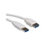 VALUE Cable USB 3.2 Gen 1 A-B 0,8 m Gris