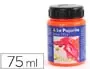 La Pajarita Pintura Acrílica Fluorescente F-02 Naranja 75ml