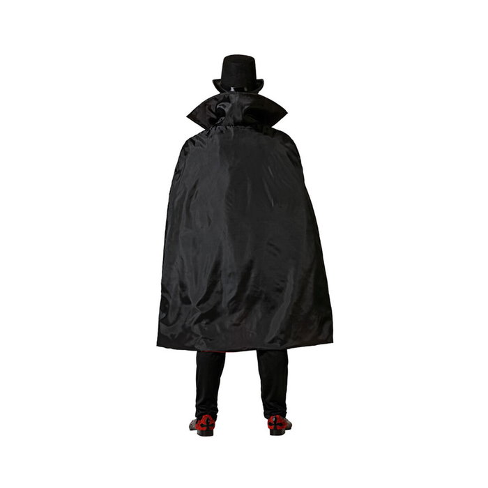 Disfraz de Vampiro Clásico con Capa Roja y Chaleco XXL