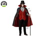 Otros Disfraz De Vampiro Clásico Con Capa Roja Y Chaleco Halloween Hombre Adulto Talla XXL