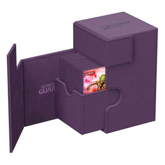 Ultimate Guard Flip'n'Tray 100+ Xenoskin - Purple Ultimate Guard Flip'n'Tray 100+ Xenoskin - Purple