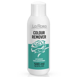 La Rosa Colour Remover Liquid Quitaesmalte Sin Acetona 500 Ml